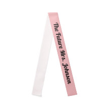 La futura Sra. Bachelorette Sash Pink