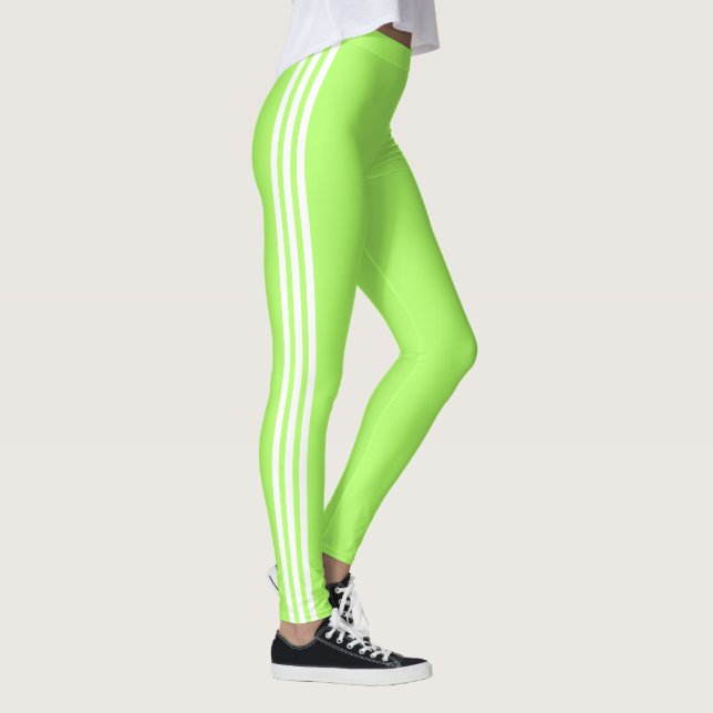 Banda lateral Neon Green Leggings Colores Personal (Derecha)