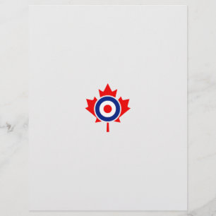 Banda Mod Roundel Mod de hojas de arce canadiense