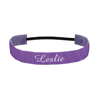 Banda principal personalizada púrpura