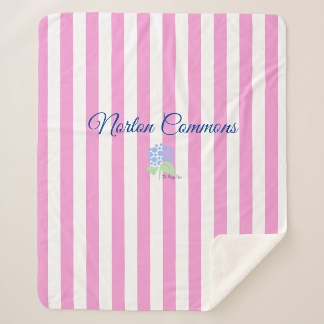 Banda rosa de Norton Commons sherpa manta (Anverso)