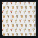 BANDANA ANIMALES FIESTAS<br><div class="desc">PATRÓN ANIMAL FIESTA DEL DISEÑO GRÁFICO DEL NEGOCIO DE MONKEY.</div>