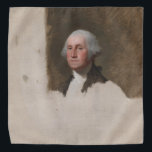 Bandana Anthaeneum George Washington Primer Presidente de<br><div class="desc">El trabajo más conocido de Gilbert Stuart es el retrato inconcluso de George Washington, conocido como The Athenaeum. El 30 de abril de 1789, George Washington, de pie en el balcón del Federal Hall de Wall Street en Nueva York, prestó juramento como primer Presidente de los Estados Unidos. "Como la...</div>