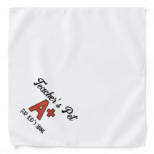 Bandana, Mascota del profesor personalizado - Dise