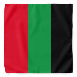 Bandana Bandera africana RGB