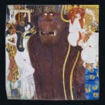 Bandana Beethoven Frieze (detalle), Gustav Klimt<br><div class="desc">Gustav Klimt (14 de julio de 1862 - 6 de febrero de 1918) era un pintor simbolista austríaco y uno de los miembros más destacados del movimiento secesión de Viena. Klimt es conocido por sus pinturas, murales, bocetos y otros objetos artísticos. Además de sus obras figurativas, que incluyen alegorías y...</div>