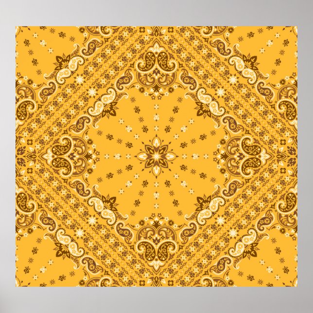 Bandana Boho: El renacimiento de la impresión Pais (Frente)