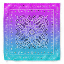 Boho Style Faded Paisley