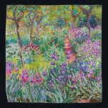 Bandana Claude Monet - El jardín del Iris en Giverny<br><div class="desc">El Jardín Iris de Giverny / El Jardín del Artista en Giverny - Claude Monet,  1899-1900</div>
