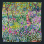 Bandana Claude Monet - El jardín del Iris en Giverny<br><div class="desc">El Jardín Iris de Giverny / El Jardín del Artista en Giverny - Claude Monet,  1899-1900</div>