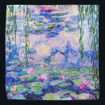 Bandana Claude Monet - Lilies de agua / Nympheas 1919<br><div class="desc">Lilies de agua / Nympheas (W.1852) - Claude Monet,  Petróleo en lienzo,  1916-1919</div>