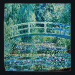 Bandana Claude Monet - Nieves Y Puente Japonés<br><div class="desc">Claude Monet - Lilies De Agua Y Puente Japonés (1899)</div>