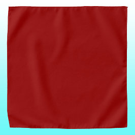 Bandana Color sólido rojo Crimson | Clásica | Elegante