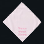 Bandana Color sólido rosa rosa rosa rosa suave color blanc<br><div class="desc">Mascota Bandana impreso con ilustracion de fondo color rosa rosa rosa suave color blanco pastel y selecta productos de la impresión TheFabricSeal en tienda a petición en Zazzle.com #ZazzleMade https://www.zazzle.com/store/thefabricseal TheFabricSeal ©️ original. El color rosa rosa pastel es un tono suave y cálido que mezcla el suave rubor de un...</div>