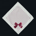 Bandana Corazones de Borgoña y Mascota de Bow Nombre Masco<br><div class="desc">Un bellamente silenciado matiz de verde, oficialmente llamado Licencia Poética. Usé licencia poética y añadí corazones burdeos, terminé con una jodida y alegre reverencia burdeos... y personalizado con tu nombre de mascota. El color de fondo, el estilo de texto, el tamaño y el color se pueden cambiar mediante el menú...</div>