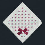 Bandana Corazones de Borgoña y Mascota de Bow Nombre Masco<br><div class="desc">Un bellamente silenciado matiz de verde, oficialmente llamado Licencia Poética. Usé licencia poética y añadí corazones burdeos, terminé con una jodida y alegre reverencia burdeos... y personalizado con tu nombre de mascota. El color de fondo, el estilo de texto, el tamaño y el color se pueden cambiar mediante el menú...</div>