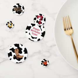 Bandana Cowboy Fiesta Confetti Decoración de mesa