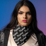 Bandana Crear su propio nombre personalizado<br><div class="desc">Crear su propio nombre Bandana personalizada</div>