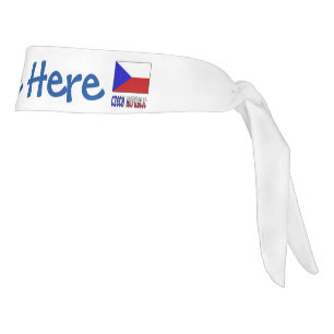 Bandana de corbata personalizada con la bandera de
