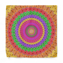 Estilo de crochet amarillo Mandala Ball -
