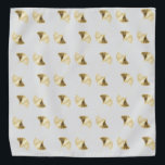 Bandana Ginko<br><div class="desc">Las hojas de Ginko,  se pueden personalizar! Considere ajustar el color de fondo a su gusto.</div>