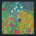 Bandana Jardín de flores, Gustav Klimt<br><div class="desc">Gustav Klimt (14 de julio de 1862 - 6 de febrero de 1918) era un pintor sinfónico austriaco y uno de los miembros más destacados del movimiento secesión de Viena. Klimt es conocido por sus pinturas, murales, bocetos y otros objetos artísticos. Además de sus trabajos figurativos, que incluyen alegorías y...</div>