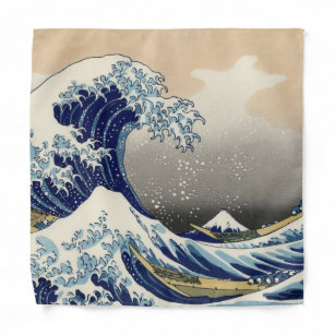 Bandana La gran ola de Kanagawa