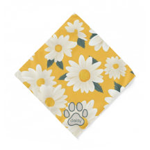 Lemon Zesty Daisy Nombre de Garra Personalizado