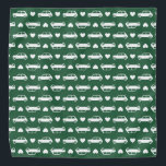 Bandana Mini Car Hearts Green<br><div class="desc">Mini programadores emparejados con corazones. Si quieres diferentes colores o tamaños,  ¡por favor avísenme! Se ha hecho para todos los amantes de los coches clásicos británicos,  especialmente el Austin Mini,  Morris Mini,  etc.</div>