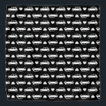 Bandana Mini coche Corazón negro<br><div class="desc">Mini programadores emparejados con corazones. Si quieres diferentes colores o tamaños,  ¡por favor avísenme! Se ha hecho para todos los amantes de los coches clásicos británicos,  especialmente el Austin Mini,  Morris Mini,  etc.</div>