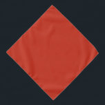 Bandana Naranja rojo de la poinciana, escarlata oscura de<br><div class="desc">Un nuevo color de poder ha llegado con el rojo de la poinciana,  una escarlata oscura que es audaz sin ser chillona.</div>
