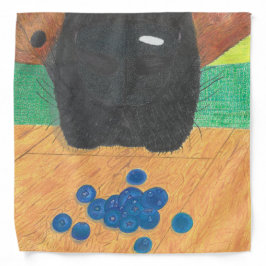 Bandana Nariz de perro y arándano