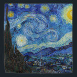 Bandana Noche estrellada, Vincent van Gogh<br><div class="desc">Vincent Willem van Gogh (30 de marzo de 1853 a 29 de julio de 1890) fue un pintor holandés post-impresionista que figura entre las figuras más famosas e influyentes de la historia del arte occidental. En poco más de una década, creó unas 2.100 obras de arte, entre ellas unas 860...</div>