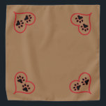 Bandana para su Mascota<br><div class="desc">Dale a tu mascota un poco de amor,  un corazón en su bandana</div>