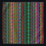 Bandana Patrón abstracto de color loco y brillante<br><div class="desc">2023</div>
