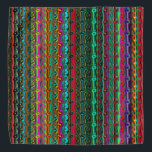 Bandana Patrón abstracto de color loco y brillante<br><div class="desc">2023</div>