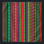 Bandana Patrón abstracto de color loco y brillante<br><div class="desc">2024</div>