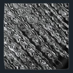 Bandana Patrón abstracto moderno de moda en blanco y negro<br><div class="desc">2024</div>