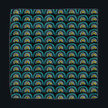 Bandana Patrón arcoiris verde azul<br><div class="desc">Patrón arcoiris amarillo verde azul para las obras de arte originales de los artistas. Si quieres un fondo de color diferente o una escala de patrones,  por favor avísenme y me gustaría ayudar!</div>