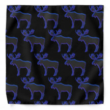 Patrón de alicatado del alce azul eléctrico