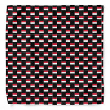 Patrón de bandera de Yemen controlado