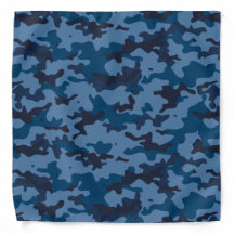 Patrón de camuflaje azul marino