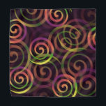 Bandana Patrón de espirales de arco iris moderno<br><div class="desc">Arte digital</div>