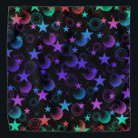 Bandana Patrón de estupideces y estrellas<br><div class="desc">*Personalizar con tu texto.</div>