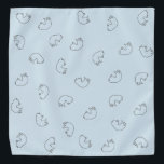 Bandana Patrón de gato CUIDADO<br><div class="desc">2025</div>
