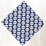 Bandana Patrón de logotipo de negocios de promoción de la<br><div class="desc">Añada su propio logotipo a este sencillo patrón de azulejos para un producto promocional para su negocio. Vestirlas tú mismo,  dárselas a tu perro,  a tu personal y empleados como parte de su uniforme,  o a tus clientes y clientes y a sus mascotas. Excelente para ferias y eventos corporativos.</div>