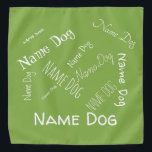 Bandana Personalice esta plantilla, MASCOTA NOMBRE,<br><div class="desc">Hola cliente, puedes intervenir en los escritos de este producto y personalizar a tu gusto. Insertar el nombre o el número de teléfono en el collar puede ser útil en funda de la pérdida de su perro o gato. Para hacer este aspecto en el lado derecho de este post y...</div>