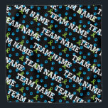 Bandana Personalizable de equipo de trasplante<br><div class="desc">Trasplante Equipo bandana para su mascota! Diseño original divertido con cintas y patas verdes y texto personalizable. ¡Nuestros mascotas son una parte importante del trasplante antes y después! Gran idea de regalo para el mascota que ama al receptor de trasplante, o para amigos y familiares que le apoyan en su...</div>