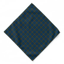 Placa Clan Agnew Tartan Blue y Green Scottish