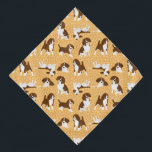 Bandana Raza de perro Beagle - naranja<br><div class="desc">Raza de perro Beagle - naranja</div>